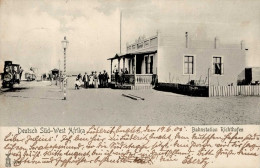 Kolonien Deutsch-Südwestafrika Stpl. Lüderitzbucht 1905, Bahnstation Richthofen I-II Colonies - Ehemalige Dt. Kolonien