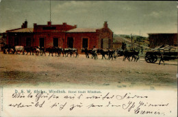 Kolonien Deutsch-Südwestafrika Stpl. Okahandja 17.5.1905, Hotel Stadt Windhuk I-II Colonies - Ehemalige Dt. Kolonien
