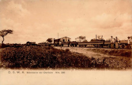 Kolonien Deutsch-Südwestafrika Stpl. Omaruru 1912, Bahnstation Der Otavibahn I-II Colonies - Ehemalige Dt. Kolonien
