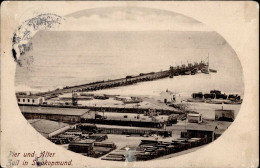 Kolonien Deutsch-Südwestafrika Stpl. Swakopmund 2.7.1910, Pier Und Alter Zoll II (Ecken Bestoßen) Colonies - Ehemalige Dt. Kolonien