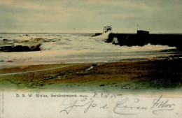 Kolonien Deutsch-Südwestafrika Stpl. Windhuk 3.5.1905, Mole I-II Colonies - Ehemalige Dt. Kolonien