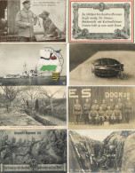 WK I Lot Mit über 150 AK Und Feldpostkarten - Other & Unclassified