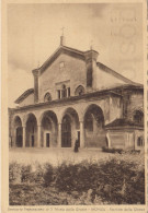 Delcampe - CARTOLINA  MONZA LOMBARDIA SANTUARIO FRANCESCANO DI S. MARIA DELLE GRAZIE FACCIATA DELLA CHIESA VIAGGIATA 1943  Y35 - Monza