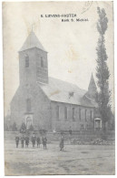 CPA S. Lievens-Hautem, Kerk S. Michiel - Sint-Lievens-Houtem