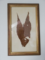 Cadre Décoratif Avec Une Feuille De Tabac De CUBA - - Pre-Columbian & Native American Art