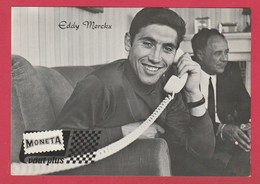 Delcampe - Coureur Cycliste / Wielrenner / Ciclista - Eddy Merckx & Guillaume Driessens ( Voir Verso ) - Radsport