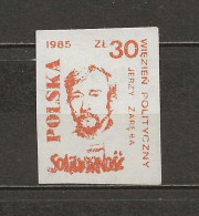Vignette SOLIDARNOSC Jerzy Zareba - Vignettes Solidarnosc