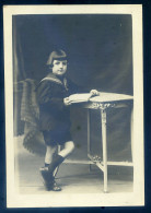 Delcampe - Cpa Carte Photo écolier -- Photo Crolard Lorient -- STEP217 - Lorient