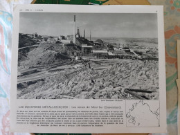 Delcampe - AFFICHE - PHOTOGRAPHIQUE  -  LES  INDUSTRIES METALLURGIQUES - LES MINES DE MONT ISA   (  QUEENSLAND  ) - Affiches