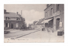 Delcampe - Onival (Ault), Rue De La Pêche, 1917, éd. LL N° 41, Hôtel Des Familles Tenu Par Malvina Petit - Ault