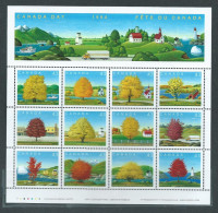 Canada # 1524 Full Philatelic Pane Of 12 MNH - Canada Day - Maple Trees - Full Sheets & Multiples