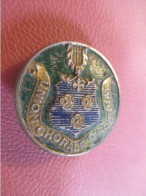 Insigne De  Boutonnière /Union Chorale D'EPERNAY/ Fraysse-Demey Paris 191 Rue Du Temple /Vers 1930-1950      INS286 - Other Products
