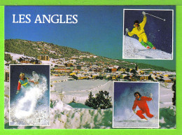 Delcampe - LES ANGLES / Carte Vierge - Wintersport