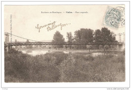 Delcampe - CPA 03 Allier - Montluçon : Environs - Vallon : Pont Suspendu - Montlucon