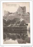 Delcampe - CPA 72 Sarthe : Beaumont Sur Sarthe : Le Château , Vue Sur La Sarthe - Beaumont Sur Sarthe