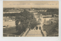 Delcampe - SAINT SEVER SUR ADOUR - Le Grand Escalier , La Gare Et La Plaine De L'Adour - Saint Sever