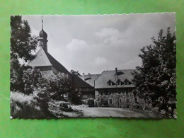 Die Rhoen Franziskaner -  Kloster Kreuzberg, Auto  , Hesse, Deutschland,  O BISCHOFSHEIM 1957, TB - Rhön
