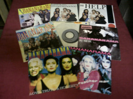 COLLECTION   DE  8  /  45 TOURS  TOURS  DIFFERENTS  BANANARAMA - Collections Complètes