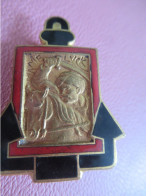 Insigne De Pucelle / MAMELUCK à Cheval/ Patrouilleur Côtier / Drago Paris  25 Rue Béranger/ Vers 1944-1958      INS245 - Autres & Non Classés