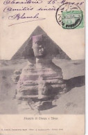 PIRAMIDE DI CHEOPS E SFINGE     Colorisée       PRECURSEUR - Sphinx