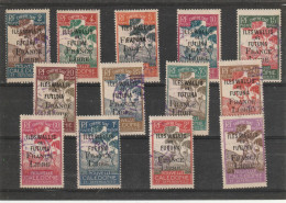 Wallis Série Taxe France Libre Oblitéré N° 24 A 36 N° 32 Un Petit Clair - Postage Due