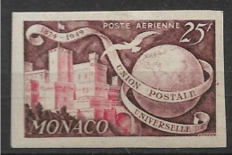 Monaco PA 45* Essai De Couleur Non Dentelé. - Errors And Oddities
