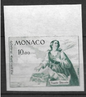 Monaco PA 78** Essai De Couleur Non Dentelé. - Errors And Oddities