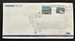 Delcampe - CM) 2004. NEW ZEALAND. MOUNTAINS. LANDSCAPE. ENVELOPE SENT ARGENTINA. XF - Neuseeland