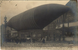 Delcampe - PC ATTERRISSAGE DIRIGEABLE LEBAUDY ZEPPELIN BALLOON AVIATION (A19746) - Zeppeline