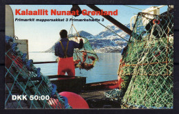 GROENLAND Greenland 1993 Crabes Yv C219 Mi MH 3 --CARNET COMPLET-- MNH ** - Ongebruikt