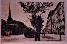 Delcampe - TORINO - CORSO S.MAURIZIO - FILOBUS / TRAM - Transport