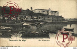 Delcampe - RECUERDO DE VIGO. SAN FRANCISCO. - PAPELERIA JOSE NIETO - Pontevedra