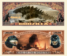 Delcampe - USA - FANTASY NOTE -  GODZILLA -  UNC - Autres & Non Classés