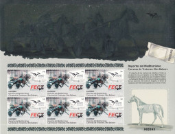 2024-ED. 5764 EN PLIEGO PREMIUM - Euromed. Deportes Del Mediterráneo. Carreras De Trotones. Illes Balears- NUEVO - Full Sheets