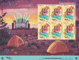2023-ED. 5676 EN PLIEGO PREMIUM- Euromed. Festivales Del Mediterráneo- NUEVO - Full Sheets