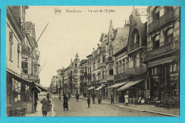Delcampe - * Wenduine - Wenduyne (Kust - Littoral) * (Héliotypie De Graeve - Star) La Rue De L'église, Kerkstraat, Animée, Old - Wenduine