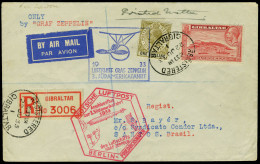Lettre Zeppelin 3e SAF 1933 Pour Le Brésil, TB - Other & Unclassified