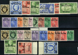 Neuf Sans Charnière N° 1/13, + 14/26 + 32/4, L'ensemble TB, Sassone 540 - Other & Unclassified