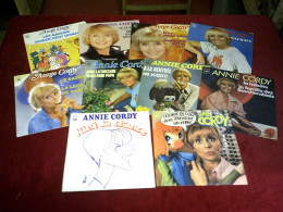 COLLECTION   DE  26  /  45 TOURS  TOURS  DE ANNIE CORDY - Collections Complètes