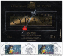 VIN ET PHILATELIE - Cyrano - Briefmarken