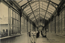Bruxelles // Hopital Militaire - Galerie Interieure 19?? - Santé, Hôpitaux