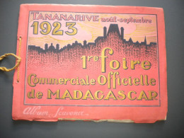 1é Foire Commerciale MADAGASCAR  TANA 1923  Vues De  L ILE   TOP - Dépliants Turistici