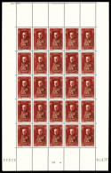 N°135/139, Série Jardins De La Principauté Et Effigie En Feuilles Complètes De 25 Exemplaires. TTB  Qualité: **  Cote: 7 - Unused Stamps