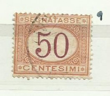 SEGNATASSE CENTESIMI 50 - Postage Due