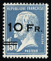 ** N°4 10F Sur 1f50 Bleu Pasteur, Bien Centré, Neuf **, Très Frais, TTB. Signé JF.Brun - Other & Unclassified