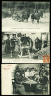 Lettre 5 Bonnes CP Dont Le Vernet La Varenne - Un Courrier Postal Dans Les Neiges. TB - Sonstige & Ohne Zuordnung