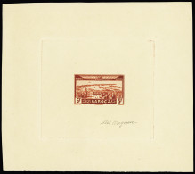 Epreuve POSTE AERIENNE N°34 Et 37 : 7 épreuves De Couleur Ou D'artiste Dont Une Signée Abel Mignon, TB, Rare - Other & Unclassified