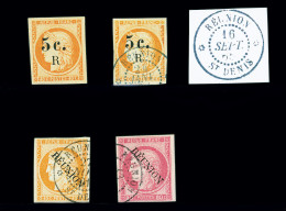 *,obl N° 6 2 Exemplaires, Un Neuf * Et Un Obl. + N°11 Et 12 Obl. Cad Propre, TB - Other & Unclassified