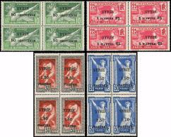 ** N°122/25 Série J.O. De 1924, BLOCS De 4, Neuf **, TB - Sonstige & Ohne Zuordnung