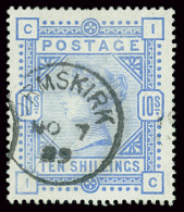 Obl N°88 10s Bleu, Obl. Par Càd Propre Omskirk 7 No 89, TB - Other & Unclassified